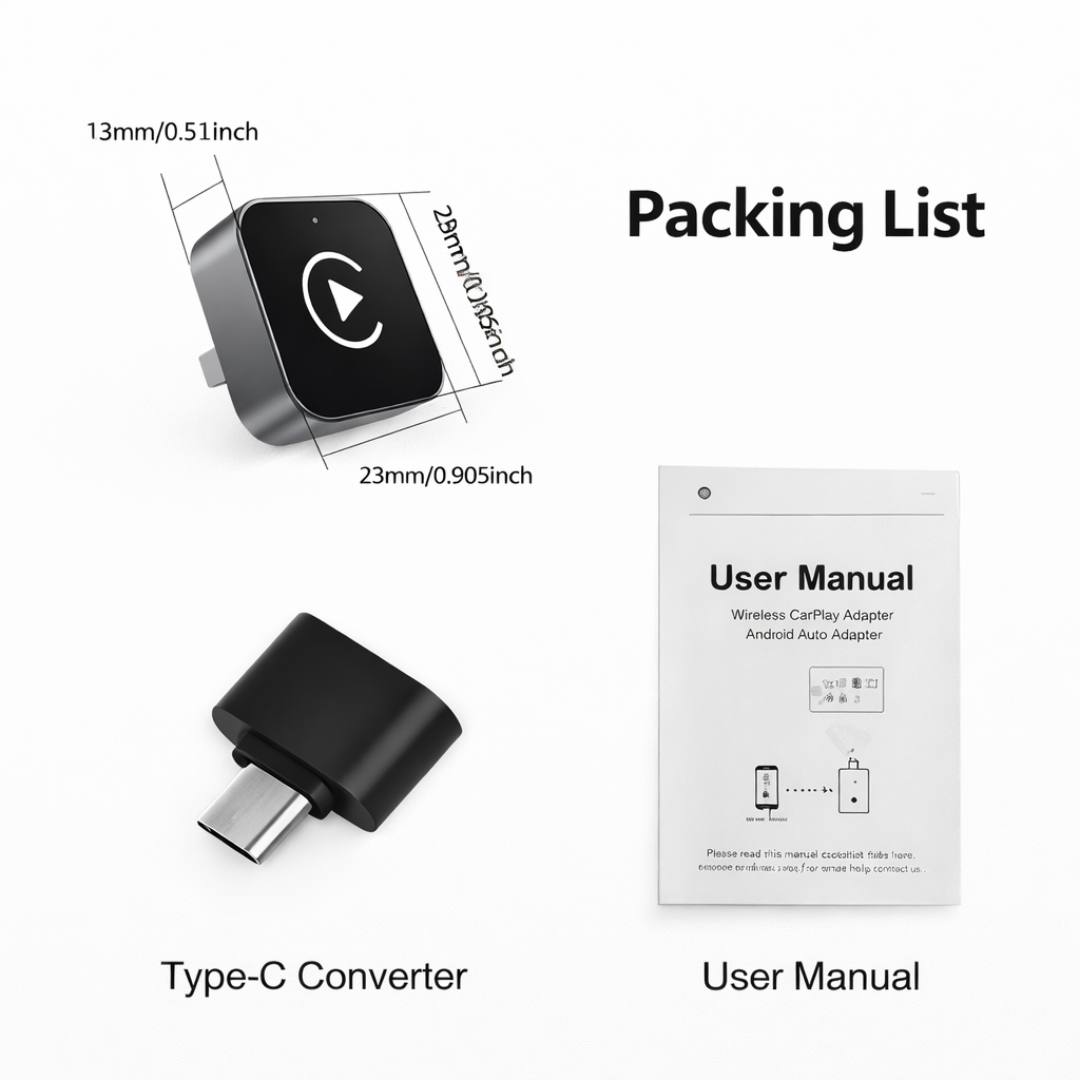 Wireless Carplay Android Auto Adapter