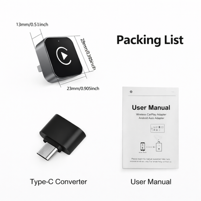 Wireless Carplay Android Auto Adapter